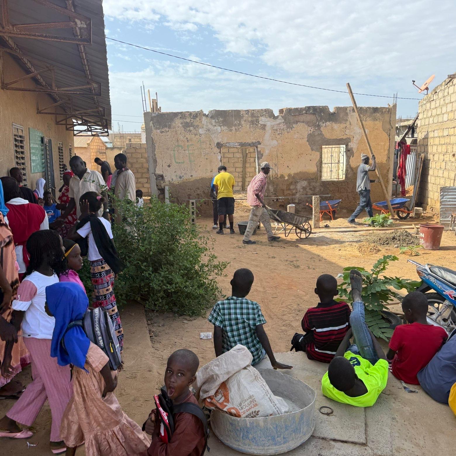 École de Ndiangue - Richard-Toll - Projet Les Enfants du Peuple