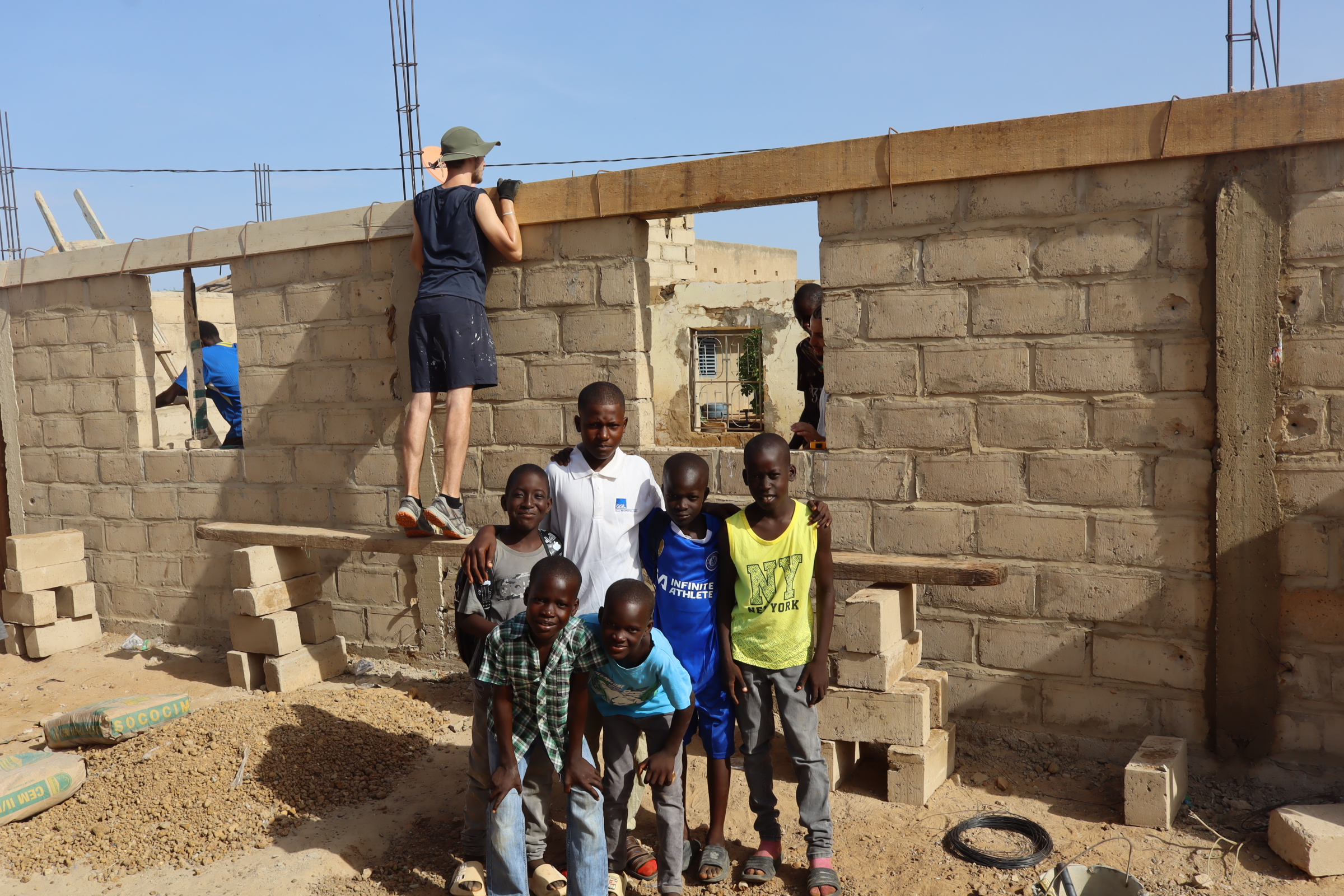Projet école et chantier solidaire au Sénégal